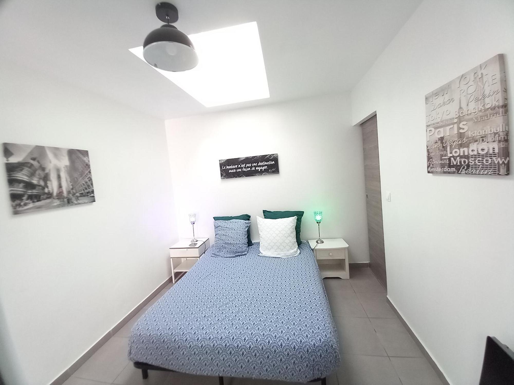 Bel Appartement T2 Climatise Avec Piscine Poitiers-Futuroscope-Creps De Poitiers Vouneuil-sous-Biard Luaran gambar